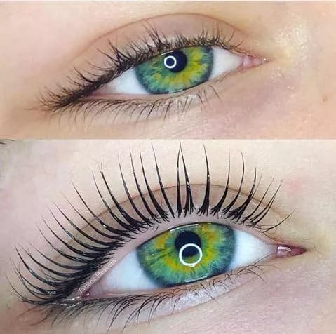 نمونه کار لیفت مژه | Lash Lift - خدمات مژه و ابرو شماره 2 در سالن تخصصی تهران
