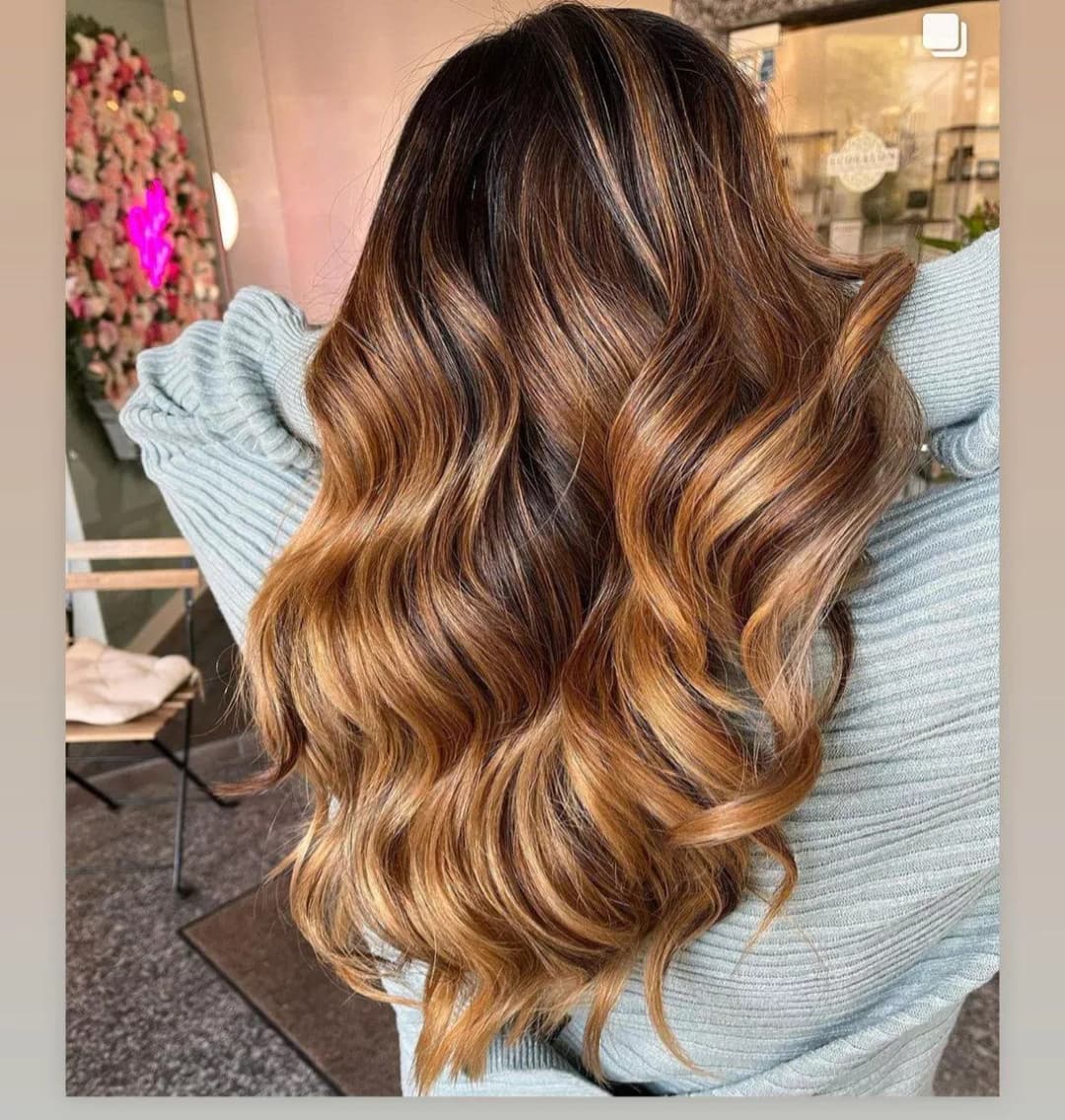 مدل بالیاژ | Balayage - نمونه رنگ مو حرفهای در تهران