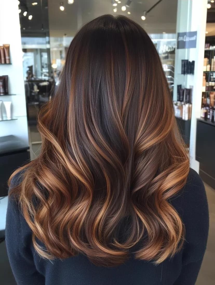 نمونه کار بالیاژ | Balayage - رنگ مو شماره 2 در سالن تخصصی تهران