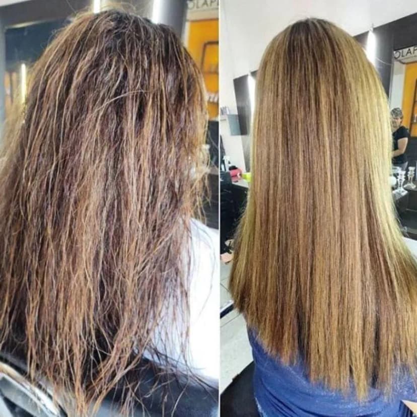 نمونه کار نانوپلاستی | Nanoplasty - کراتین و احیای مو شماره 1 در سالن تخصصی تهران